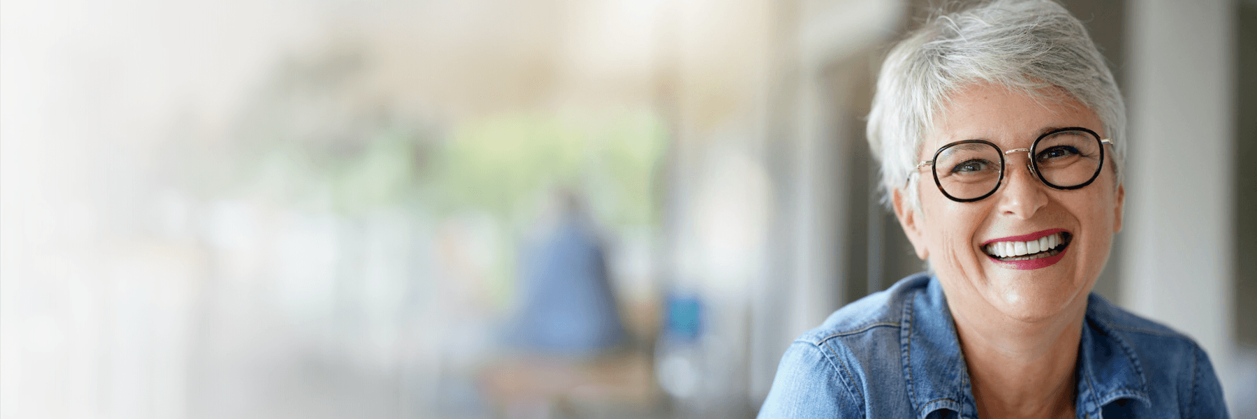 woman with fixed bridge in lithia, FL